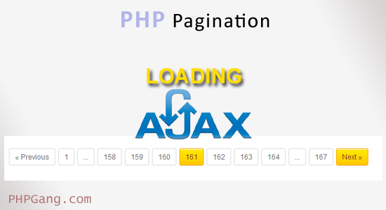 How to create Advanced Pagination in PHP & MySQL with jQuery