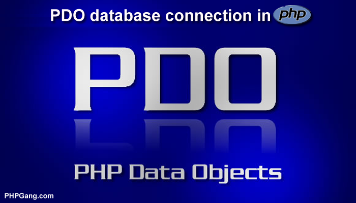 How to use PDO database connection in PHP