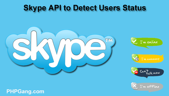 How to use Skype API to Detect Online Users