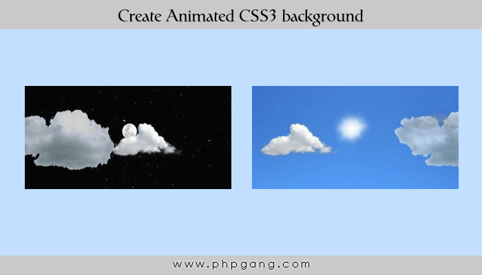 How to Create Animated CSS3 background