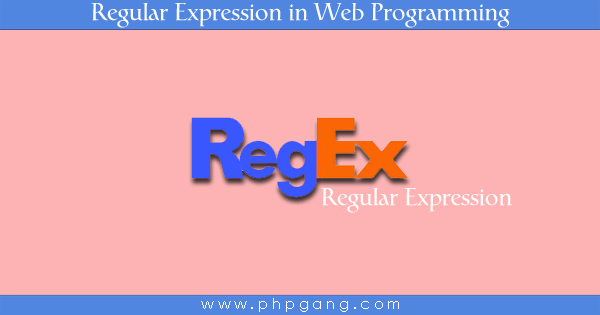 Regular Expression in Web Programming 2015
