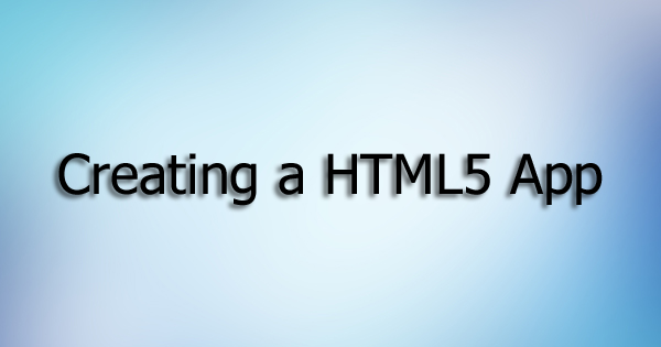 Creating a HTML5 app that shows gags in real-time  Part 1