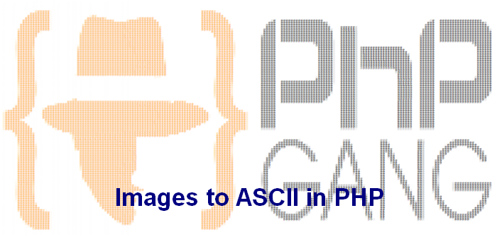 Creating a service which converts images to ASCII in PHP